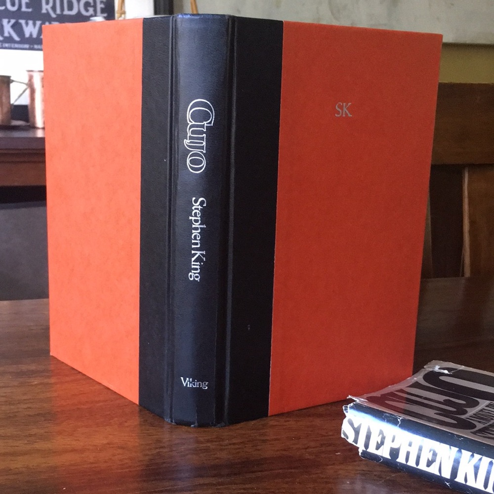3 Stephen King Vintage Hardcover Books 80s - Christine, Cujo, Eyes of the Dragon - Picture 3 of 16